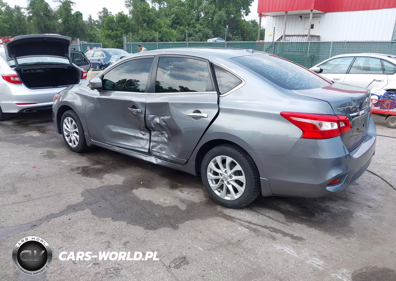 2018 Nissan Sentra Sv VIN:3N1AB7AP9JY213686 - 3