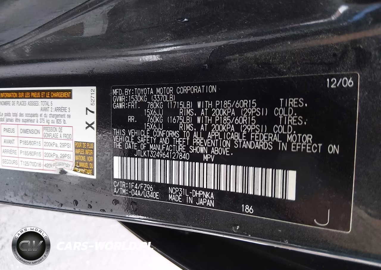 2006 Scion Xb VIN:JTLKT324964127840 - 9