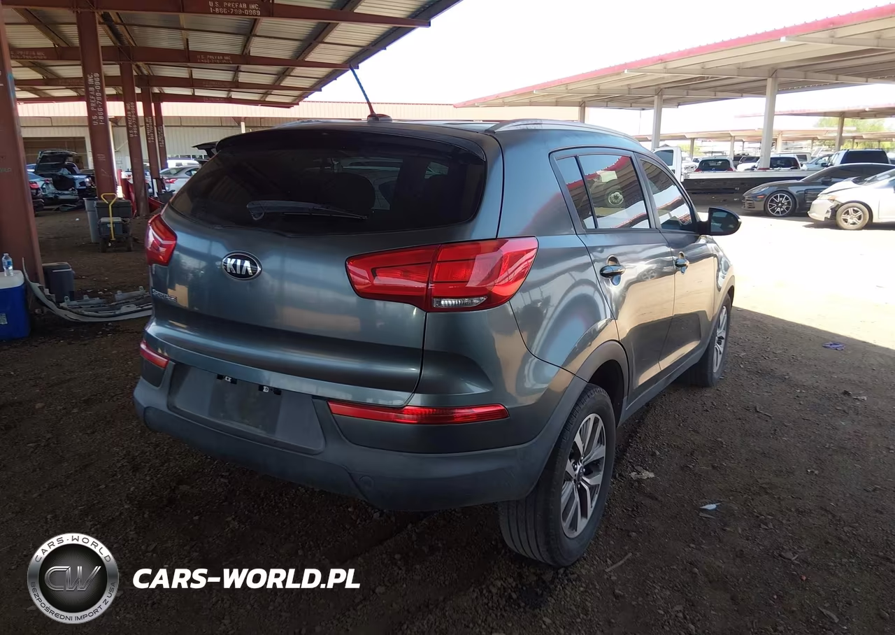 2015 Kia Sportage Lx VIN:KNDPB3AC6F7754118 - 4
