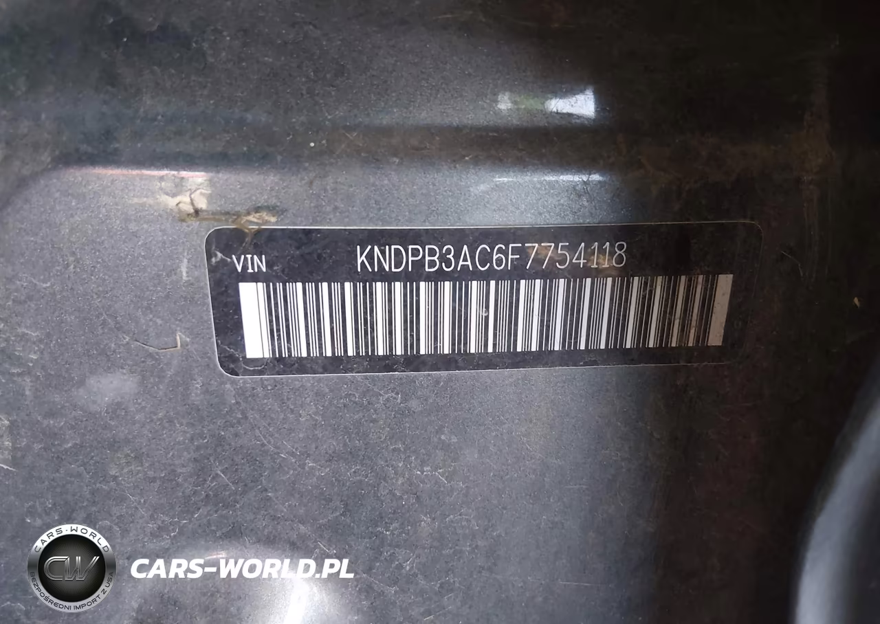 2015 Kia Sportage Lx VIN:KNDPB3AC6F7754118 - 9