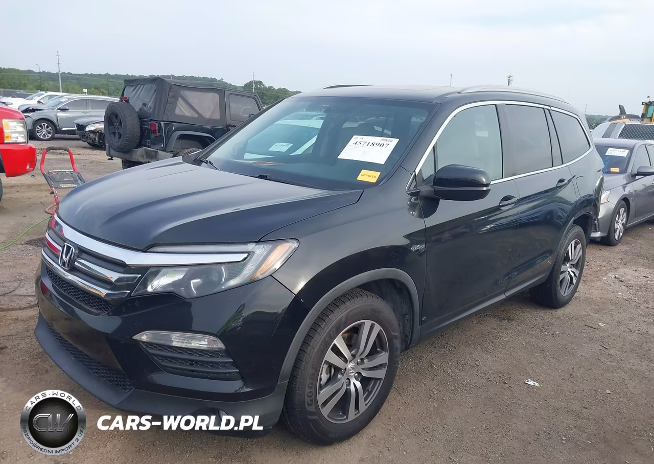 2016 Honda Pilot Ex-L VIN:5FNYF6H53GB009453 - 2