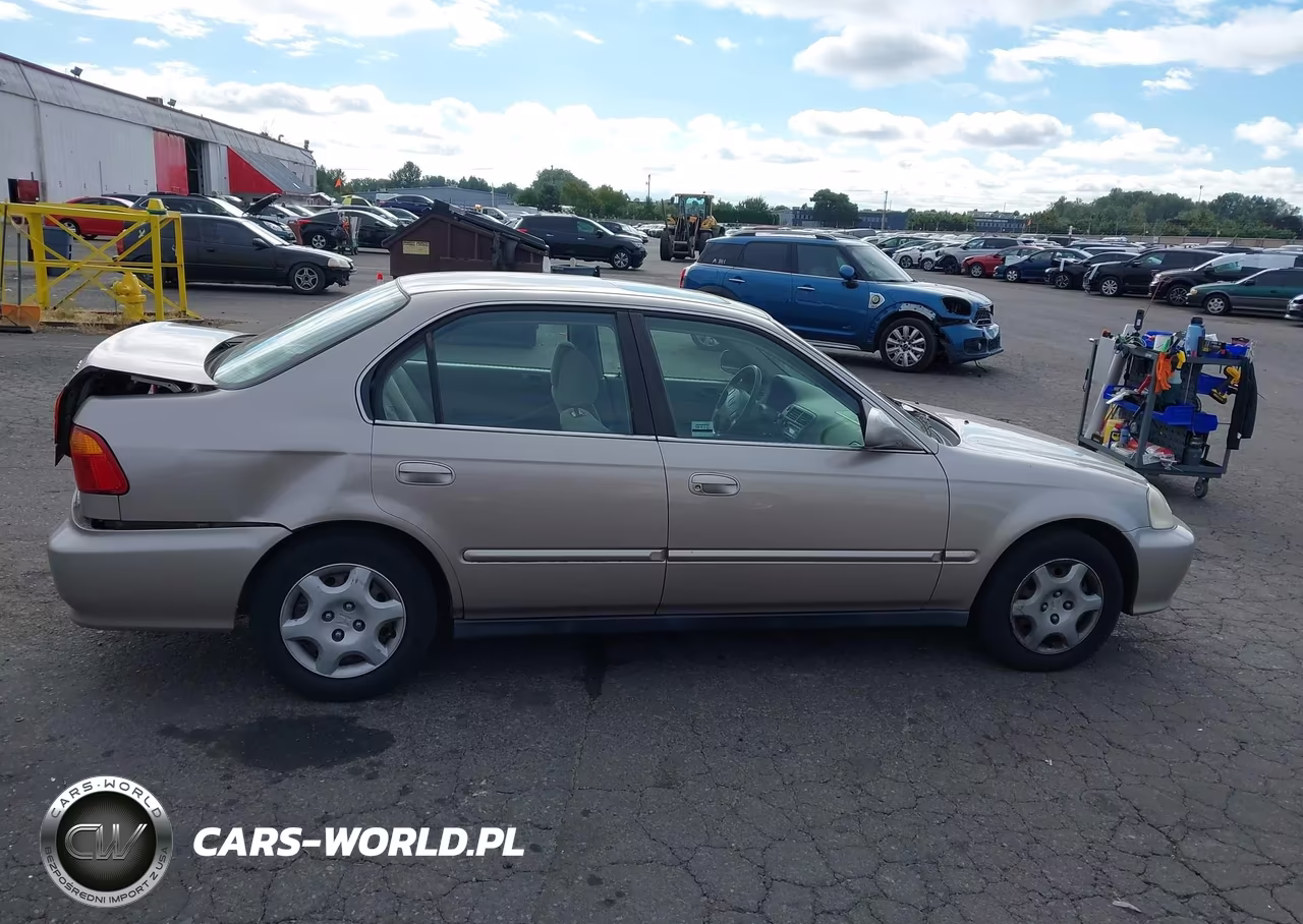 2000 Honda Civic Ex VIN:1HGEJ8645YL032417 - 13
