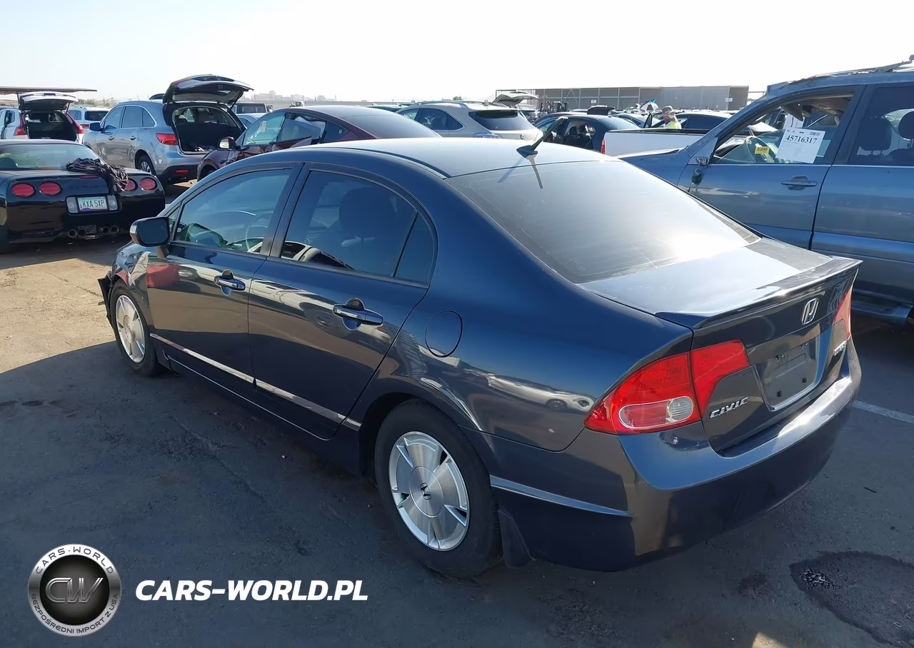 2007 Honda Civic Hybrid VIN:JHMFA36297S017801 - 3