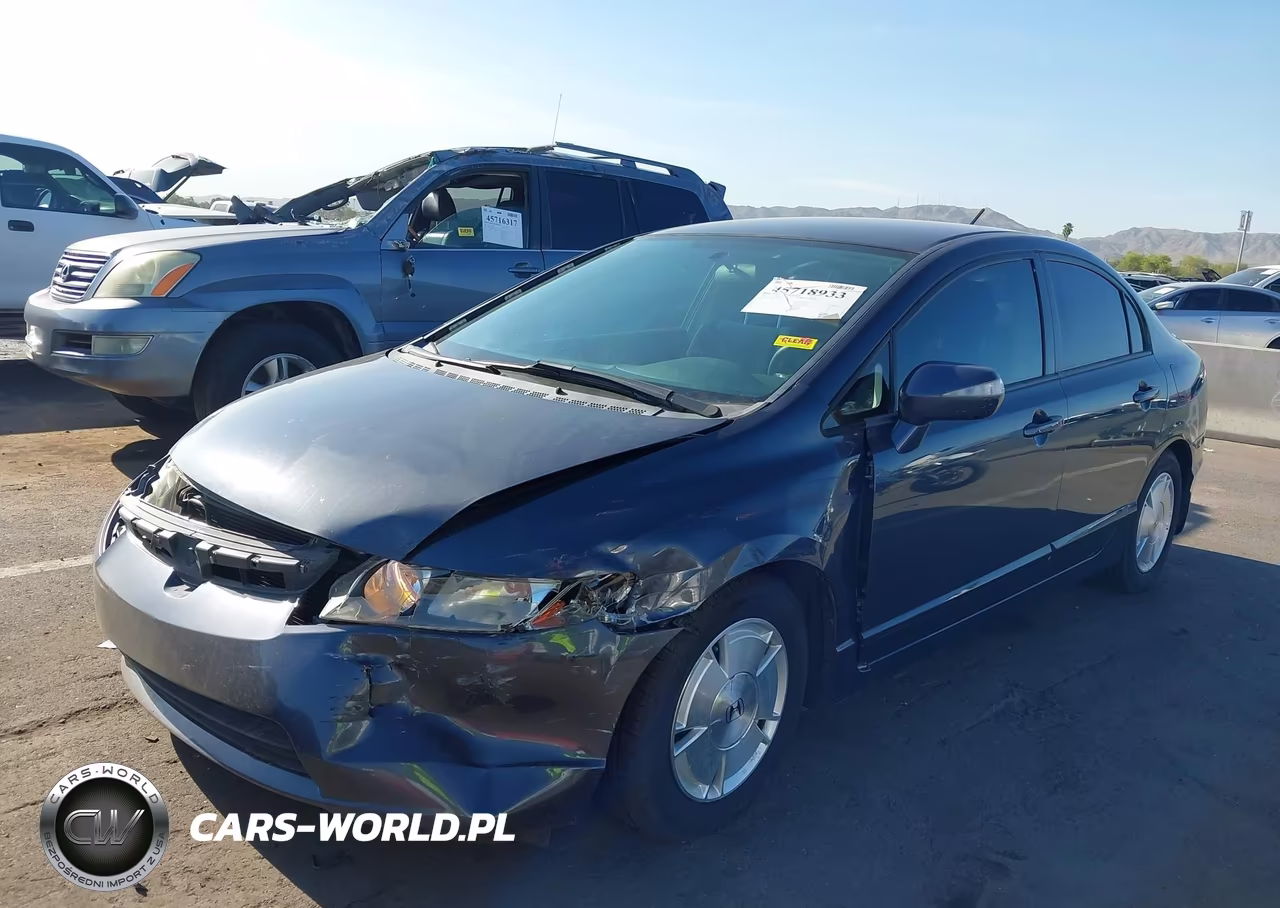 2007 Honda Civic Hybrid VIN:JHMFA36297S017801 - 6