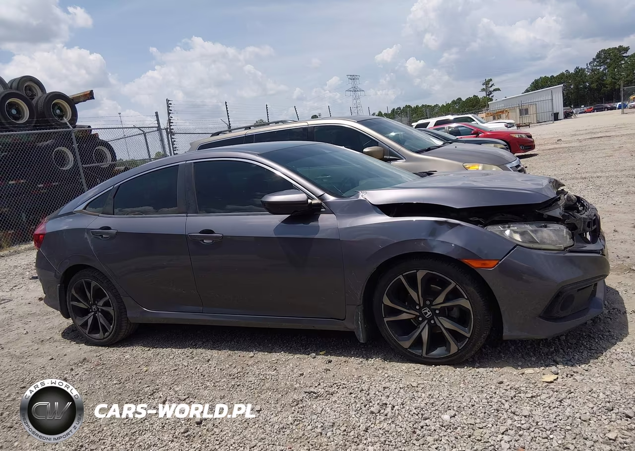 2019 Honda Civic Sport VIN:2HGFC2F80KH502405 - 13