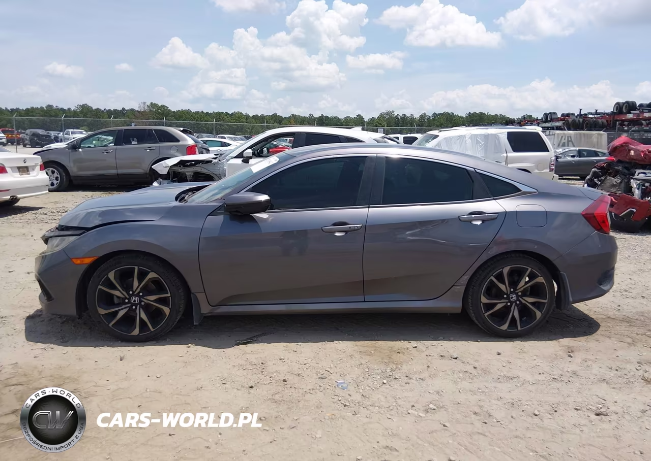 2019 Honda Civic Sport VIN:2HGFC2F80KH502405 - 14