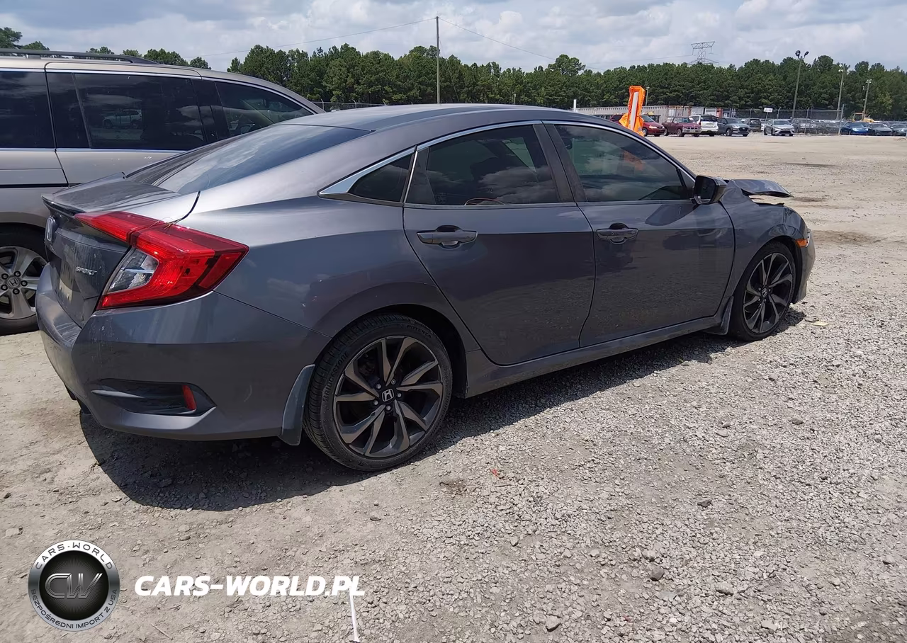2019 Honda Civic Sport VIN:2HGFC2F80KH502405 - 4