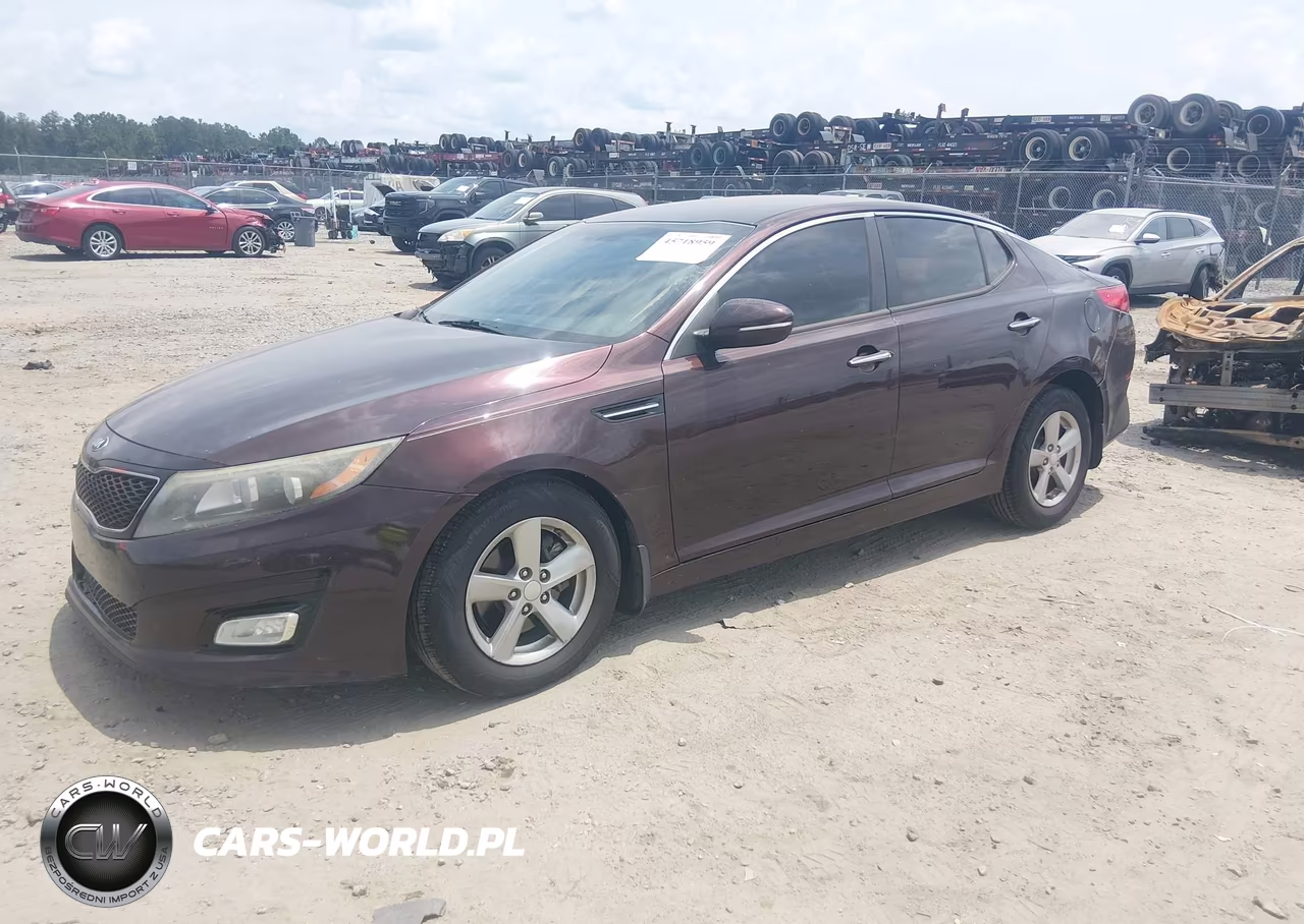 2015 Kia Optima Lx VIN:5XXGM4A70FG396203 - 2