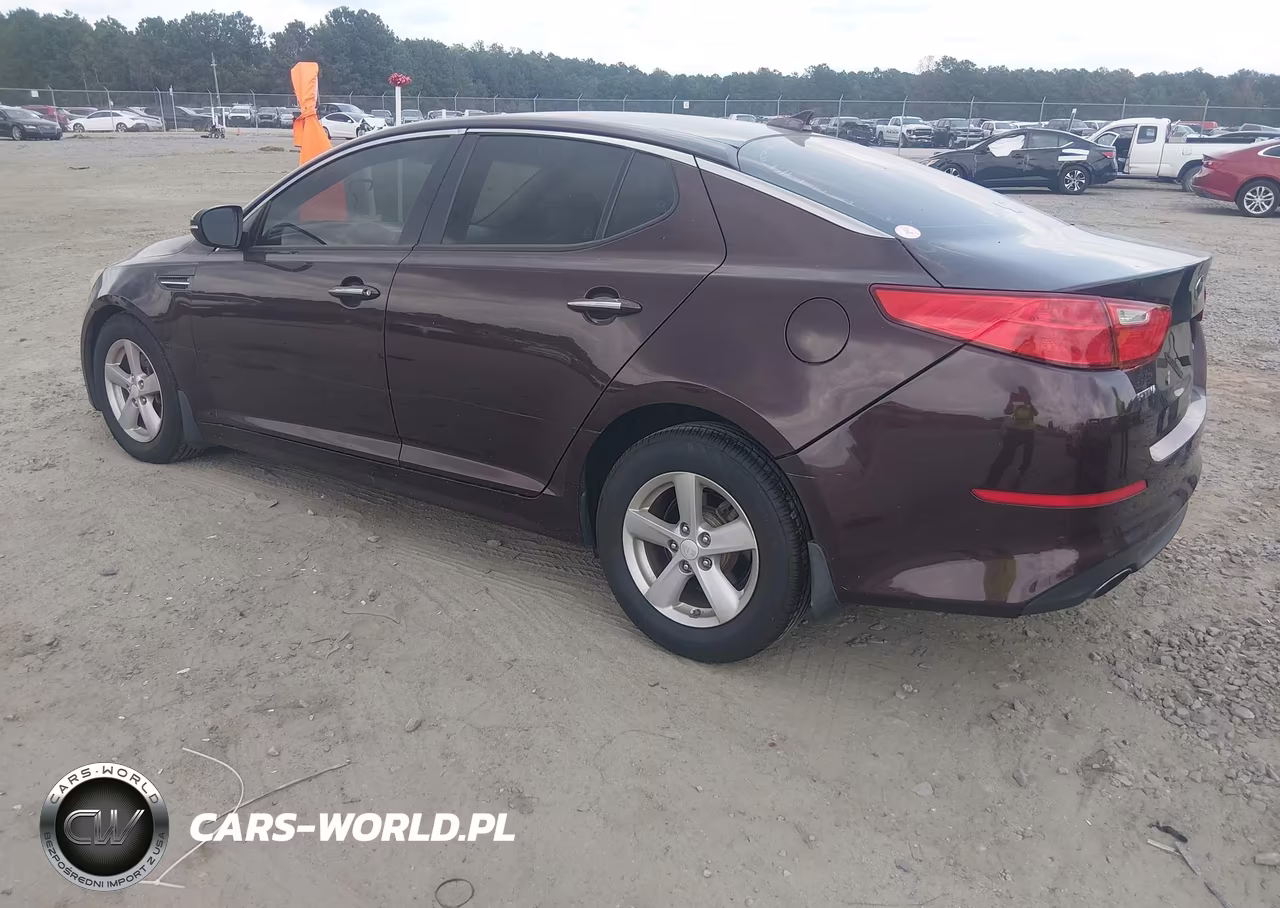 2015 Kia Optima Lx VIN:5XXGM4A70FG396203 - 3
