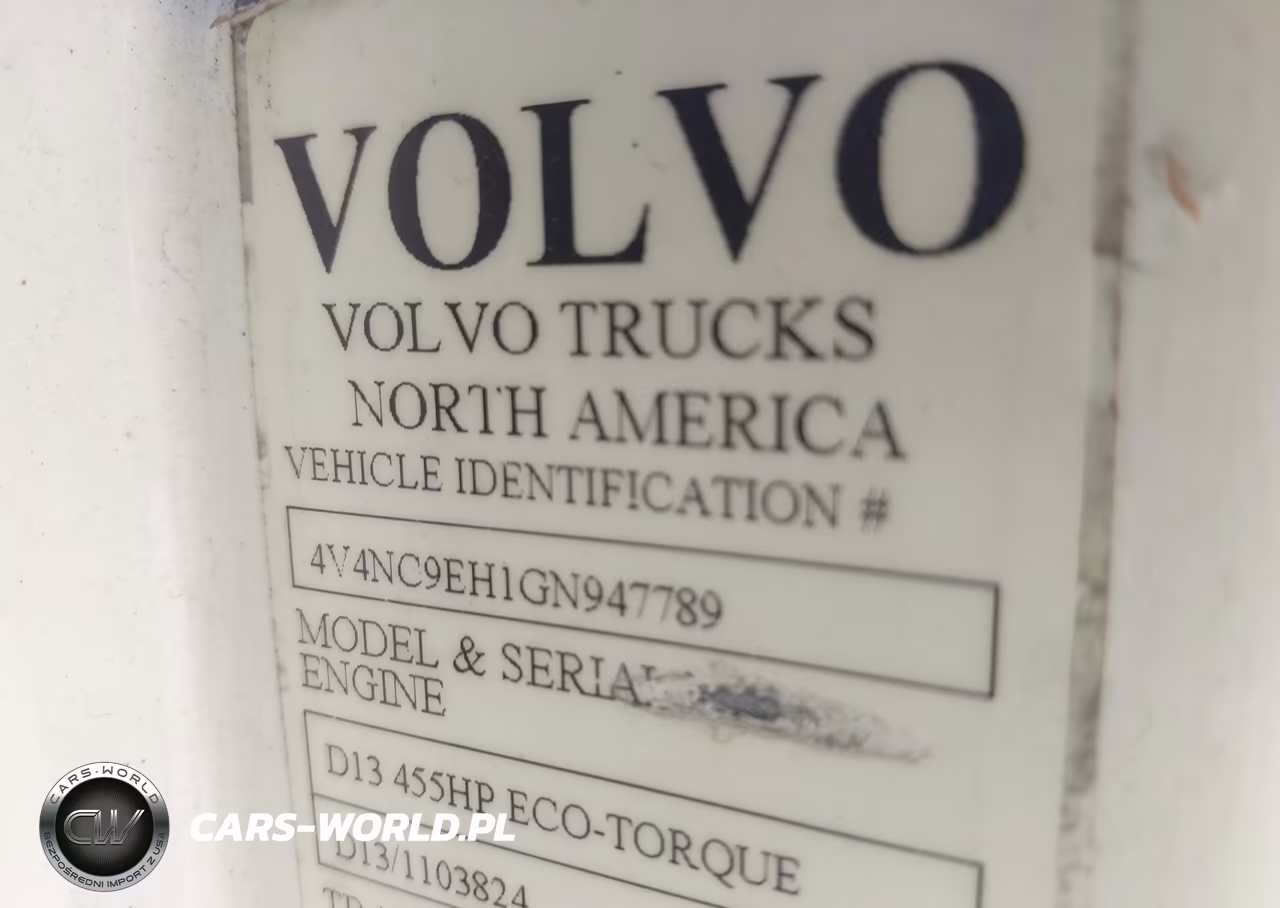 2016 Volvo Vn VIN:4V4NC9EH1GN947789 - 8