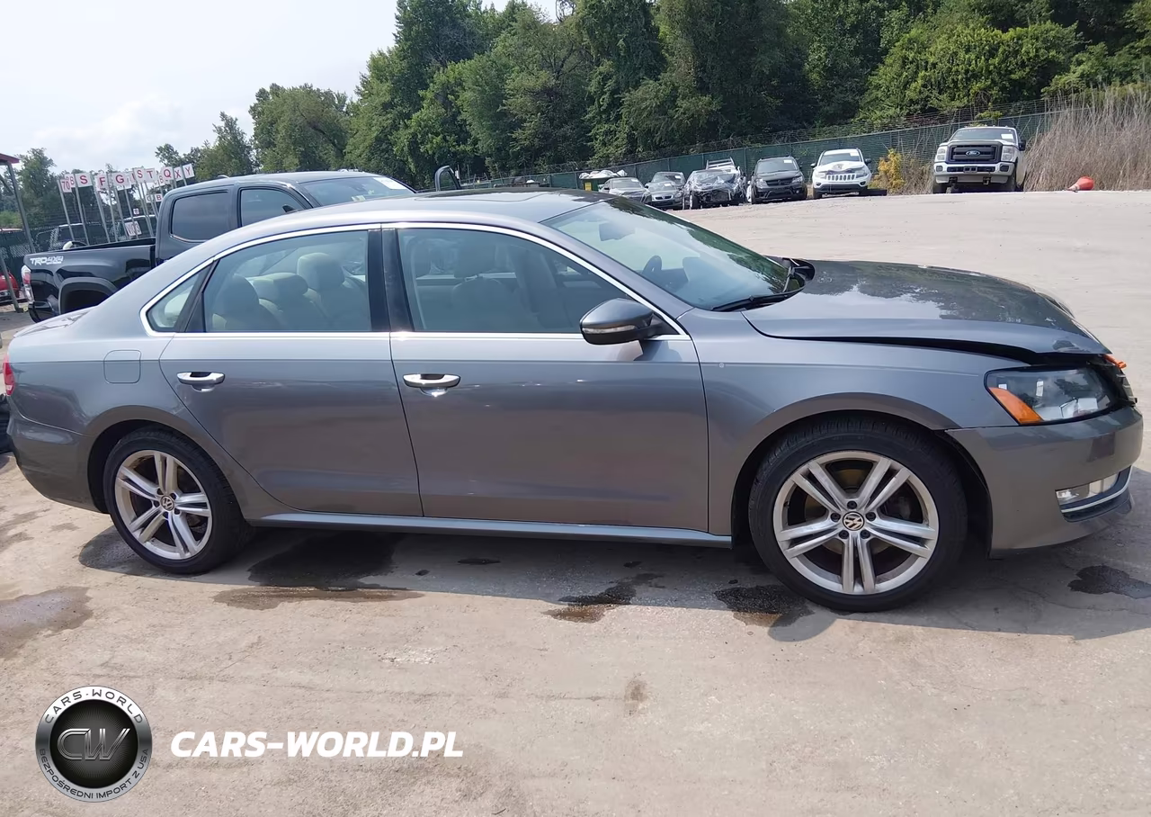 2012 Volkswagen Passat 3.6L V6 Se VIN:1VWBM7A32CC060229 - 13