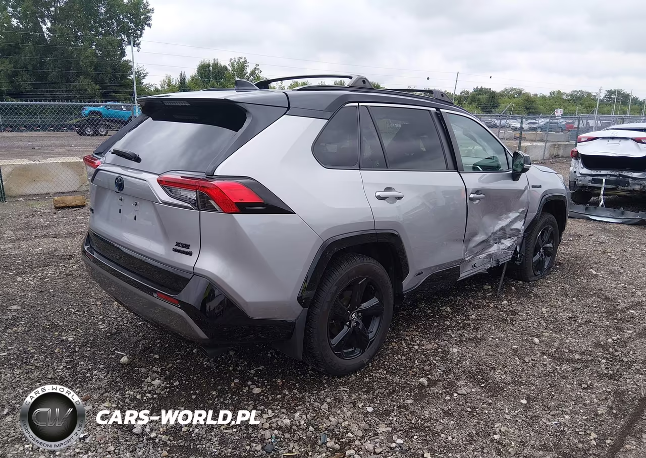 2021 Toyota Rav4 Hybrid Xse VIN:2T3E6RFV5MW006129 - 4