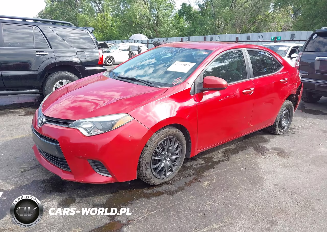 2015 Toyota Corolla Le VIN:2T1BURHE9FC297043 - 2