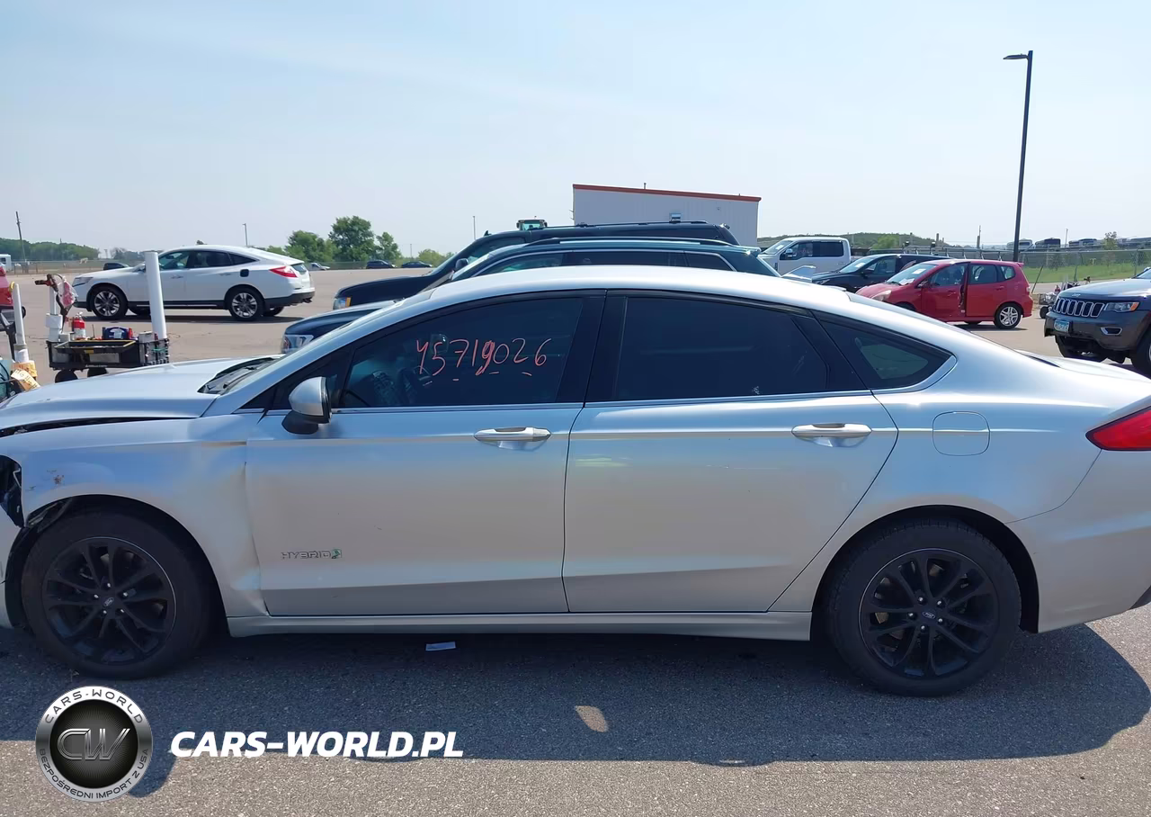 2019 Ford Fusion Hybrid Se VIN:3FA6P0LU5KR188026 - 14