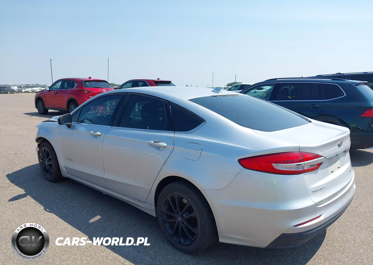 2019 Ford Fusion Hybrid Se VIN:3FA6P0LU5KR188026 - 3