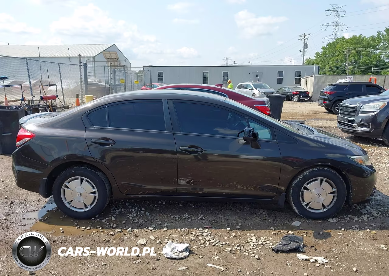 2013 Honda Civic Hf VIN:2HGFB2F62DH533515 - 13