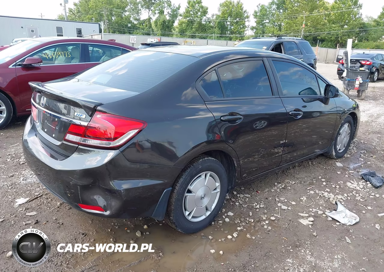 2013 Honda Civic Hf VIN:2HGFB2F62DH533515 - 4