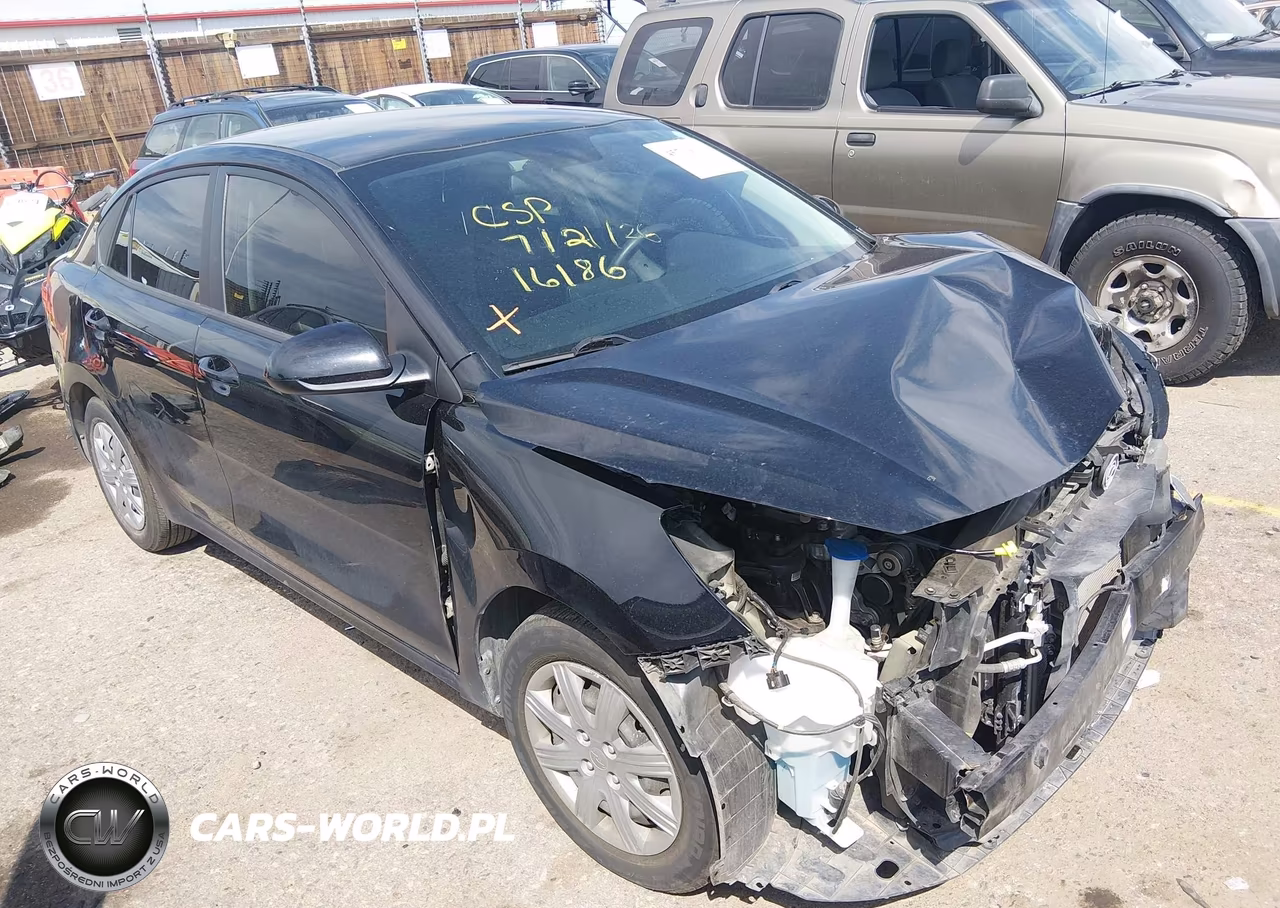 2022 Kia Rio Lx VIN:3KPA24AD1NE469829 - 1