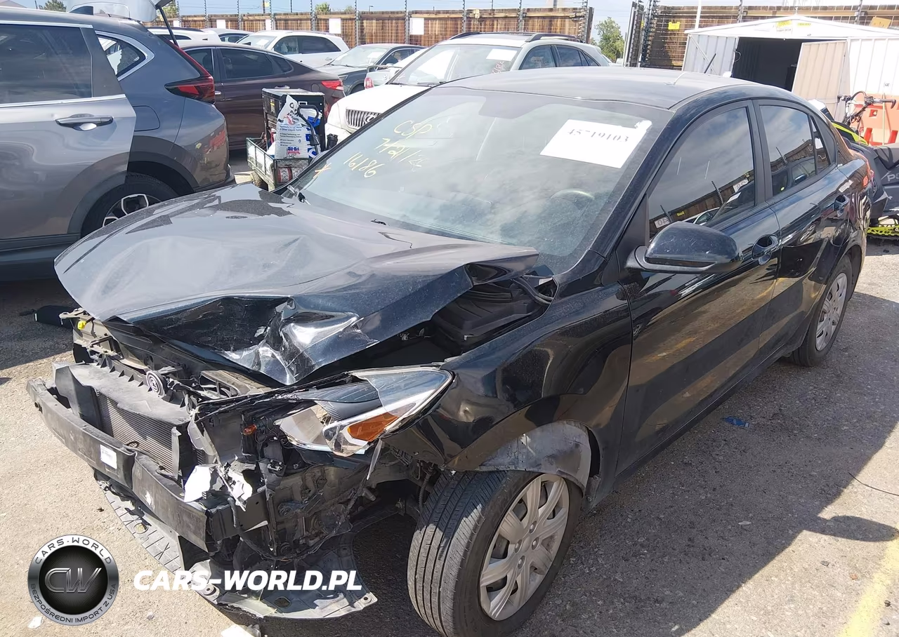2022 Kia Rio Lx VIN:3KPA24AD1NE469829 - 2