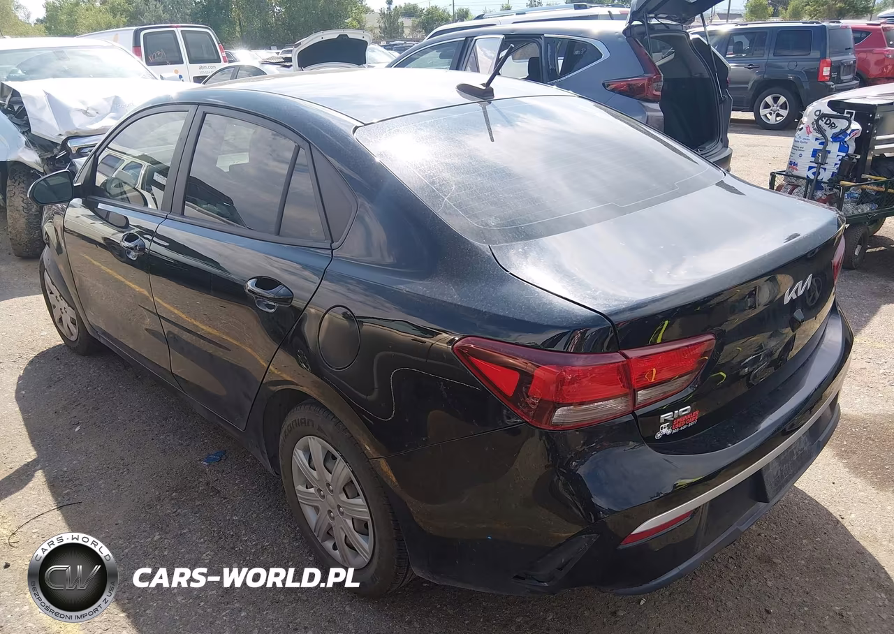 2022 Kia Rio Lx VIN:3KPA24AD1NE469829 - 3