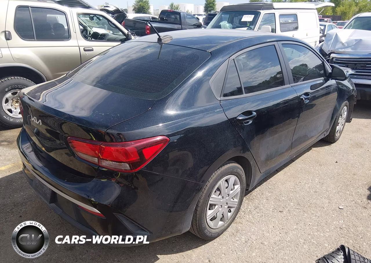 2022 Kia Rio Lx VIN:3KPA24AD1NE469829 - 4