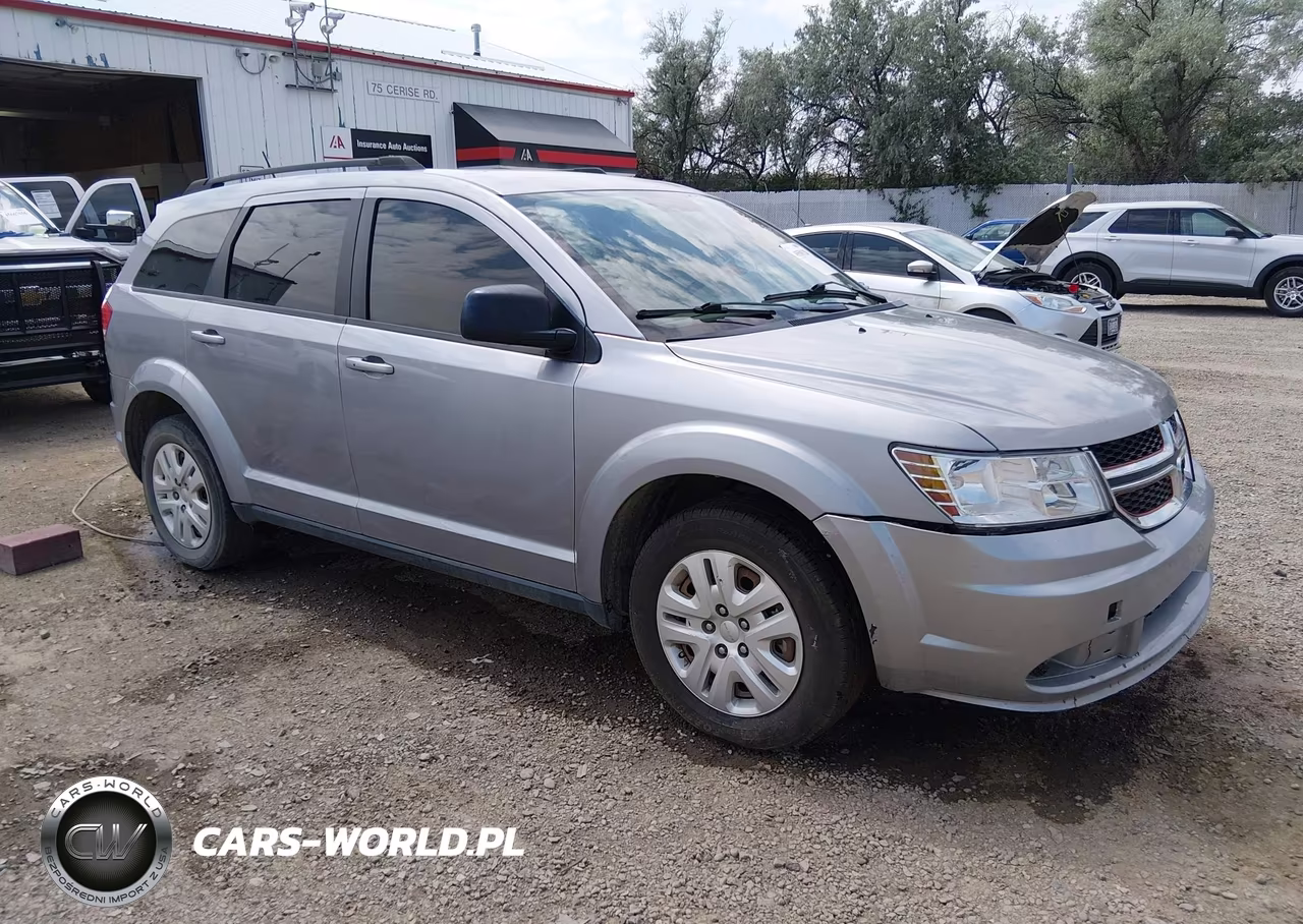 2018 Dodge Journey Se VIN:3C4PDCAB3JT236022 - 1