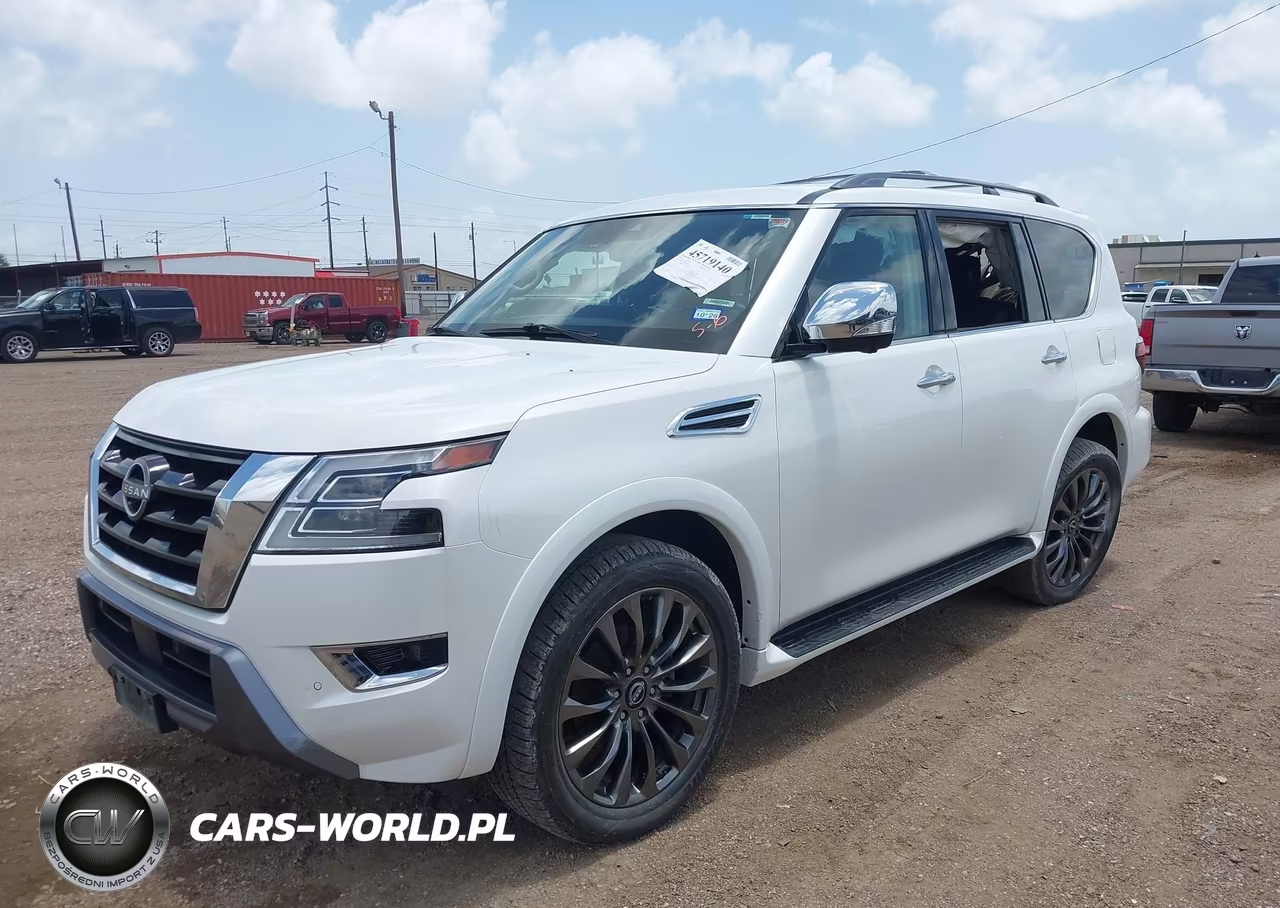 2023 Nissan Armada Platinum 2Wd VIN:JN8AY2CC3P9183841 - 2