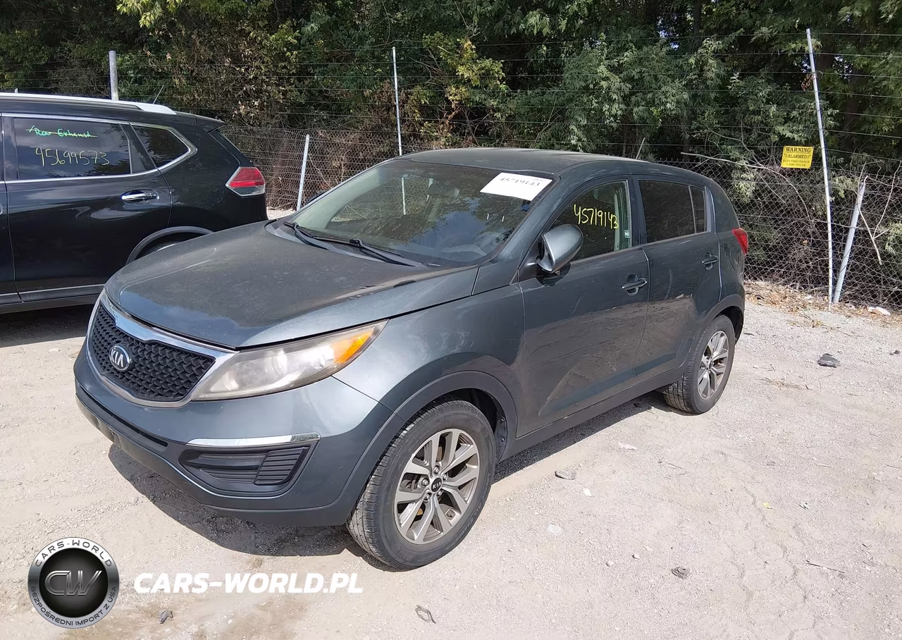 2014 Kia Sportage Lx VIN:KNDPB3AC2E7561771 - 2