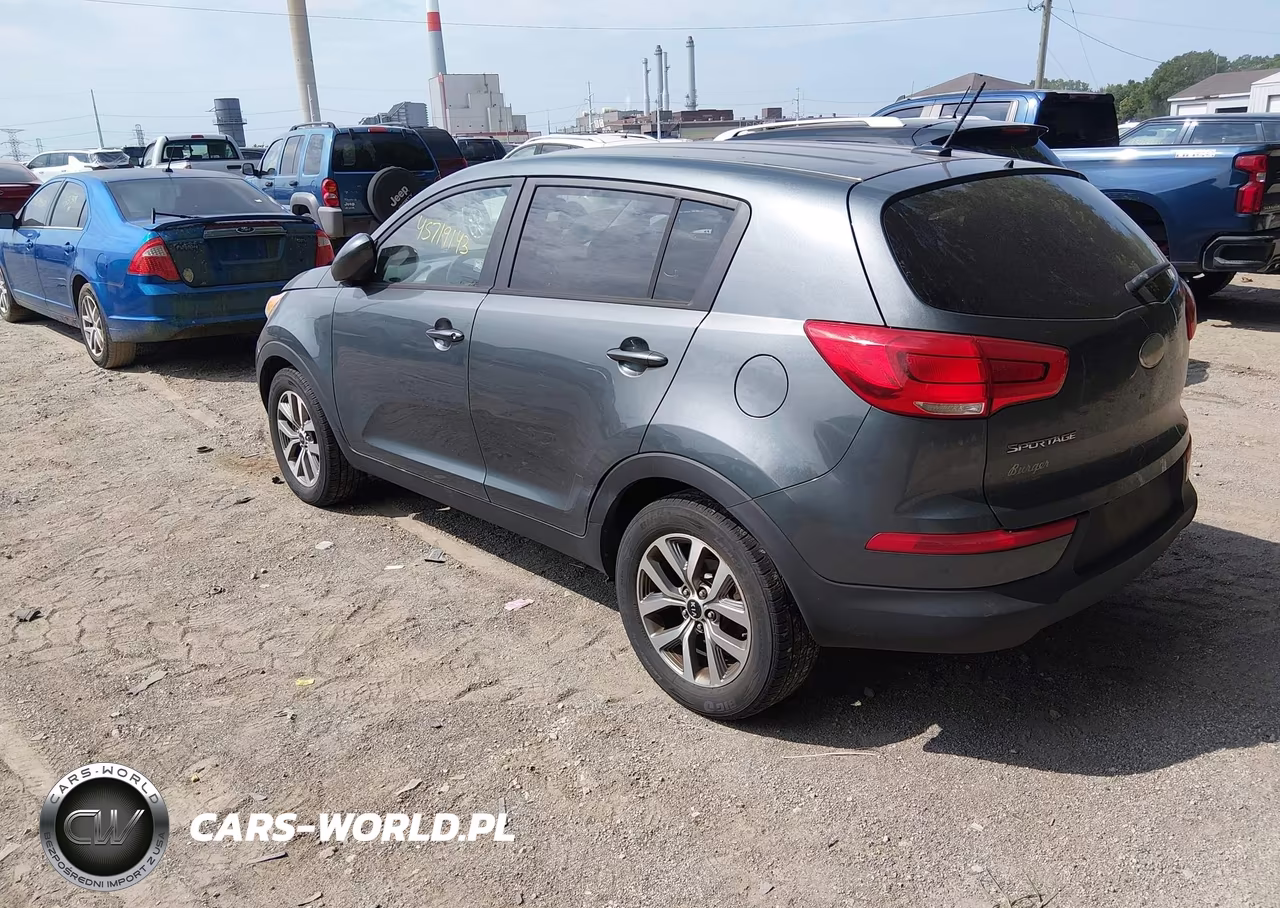 2014 Kia Sportage Lx VIN:KNDPB3AC2E7561771 - 3