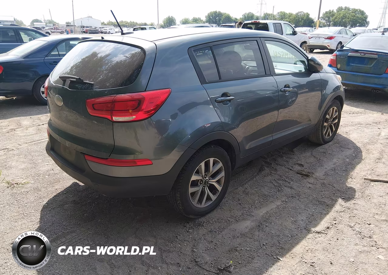 2014 Kia Sportage Lx VIN:KNDPB3AC2E7561771 - 4