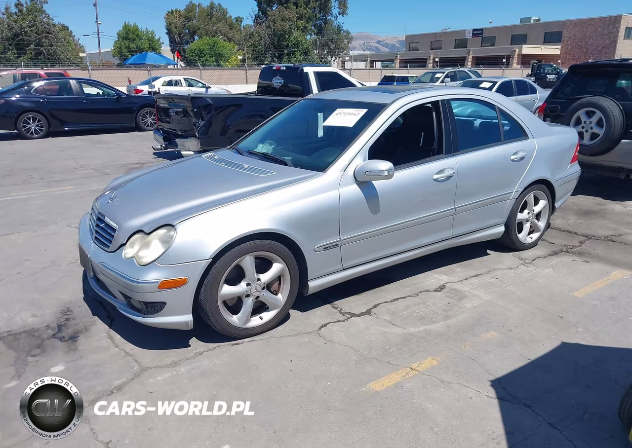 2006 Mercedes-Benz C 230 Sport VIN:WDBRF52H36F767254 - 2