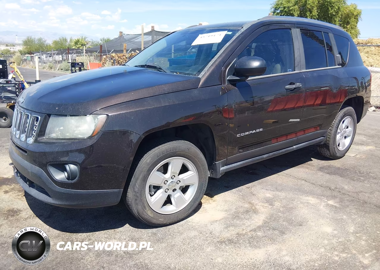 2014 Jeep Compass Sport VIN:1C4NJCBA1ED830500 - 2