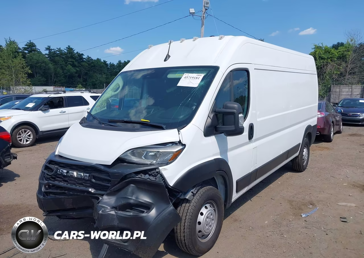 2023 Ram Promaster 2500 High Roof 159 Wb VIN:3C6LRVDG6PE535754 - 2