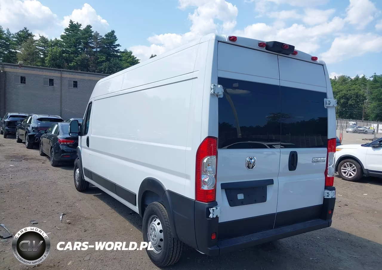 2023 Ram Promaster 2500 High Roof 159 Wb VIN:3C6LRVDG6PE535754 - 3