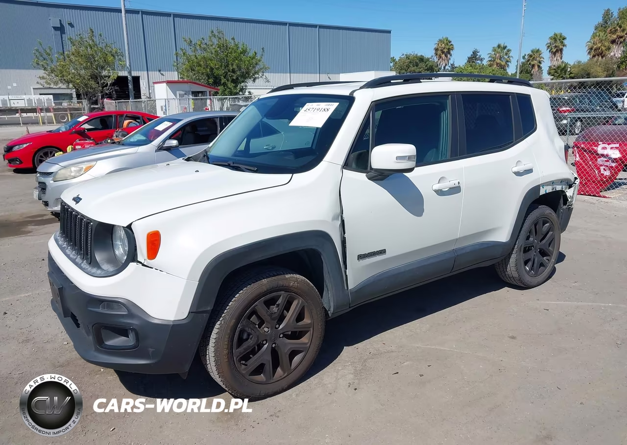 2017 Jeep Renegade Altitude VIN:ZACCJBBBXHPG30537 - 2