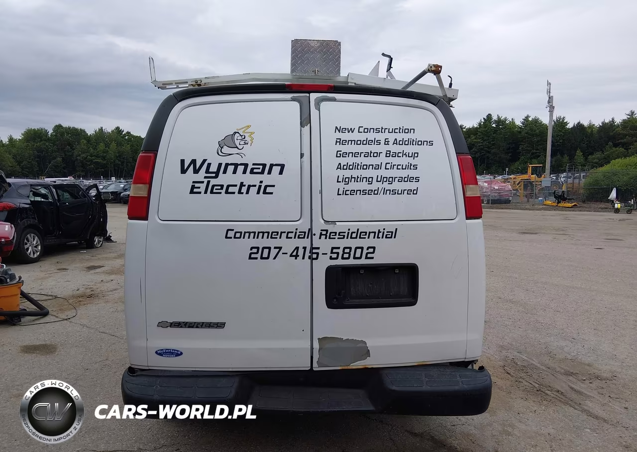 2008 Chevrolet Express Work Van VIN:1GCGG25C981165950 - 16