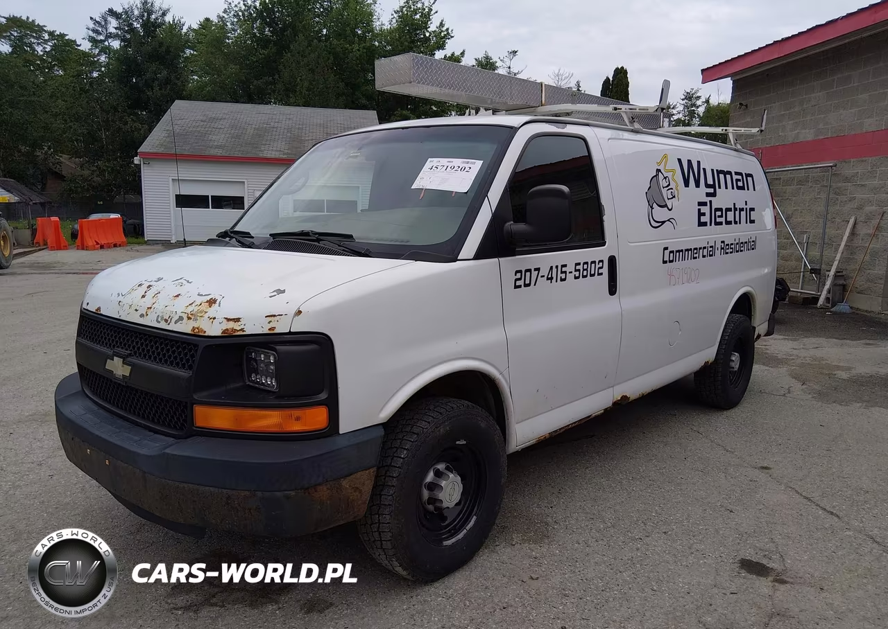 2008 Chevrolet Express Work Van VIN:1GCGG25C981165950 - 2