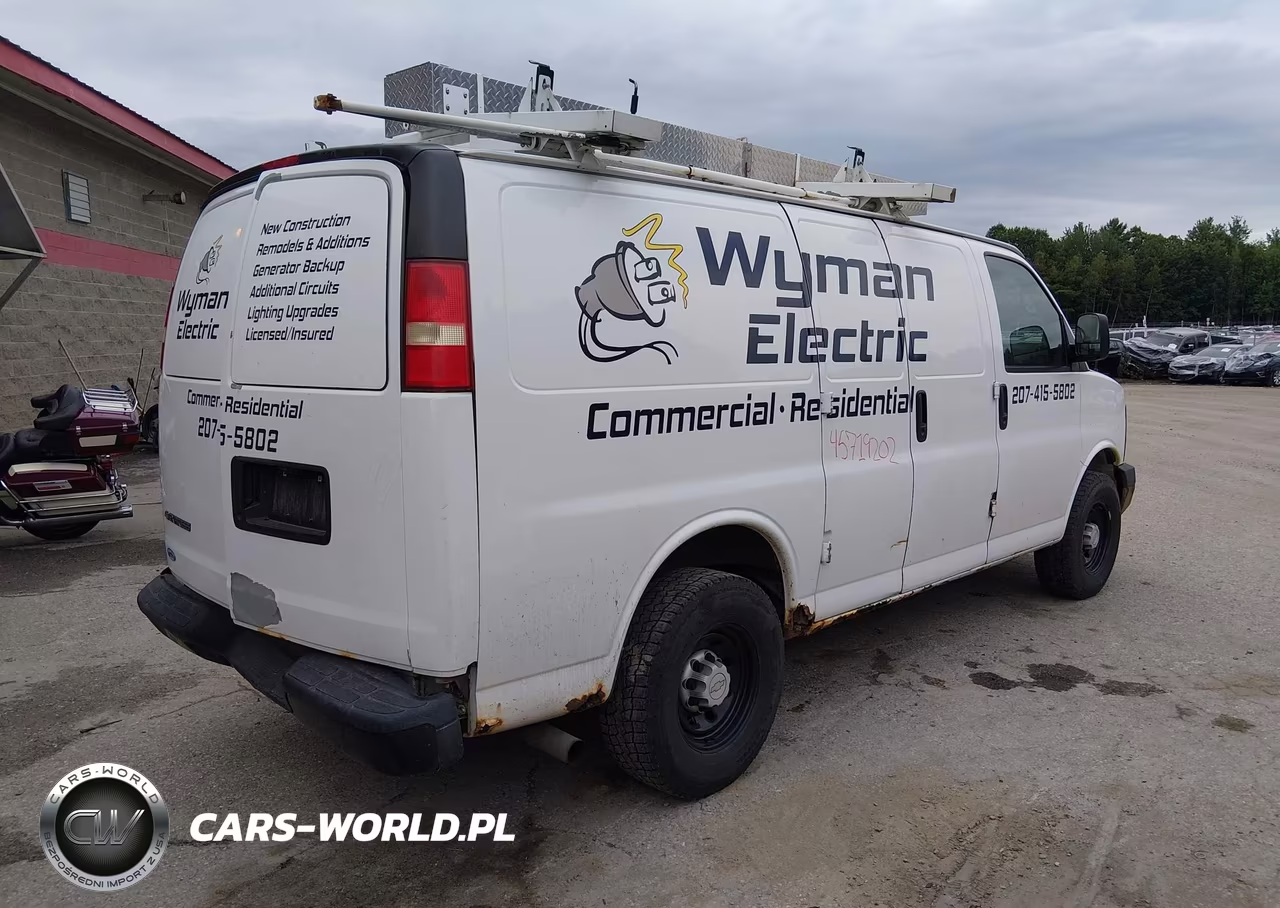 2008 Chevrolet Express Work Van VIN:1GCGG25C981165950 - 4