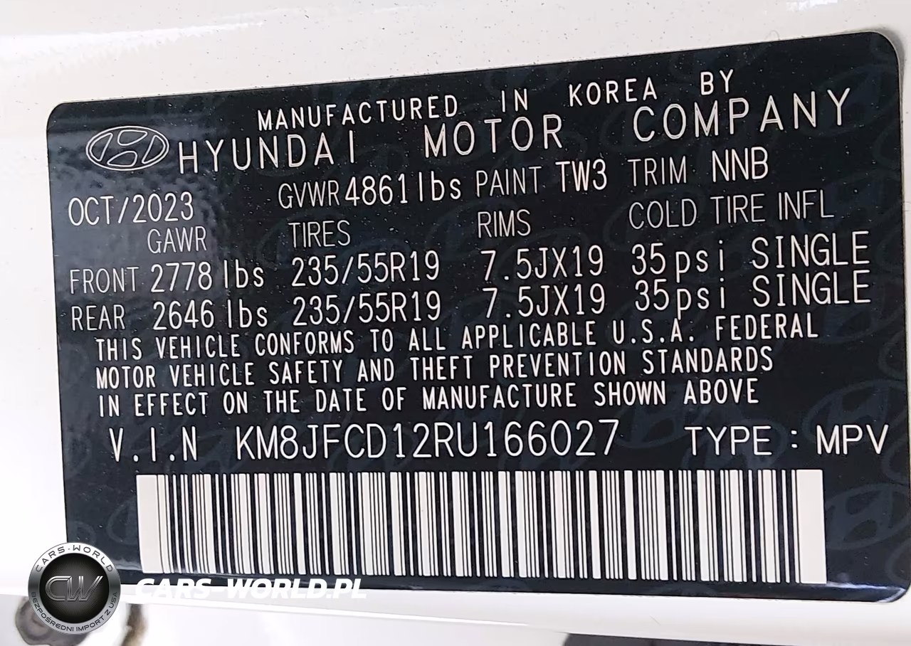 2024 Hyundai Tucson Hybrid N Line VIN:KM8JFCD12RU166027 - 9