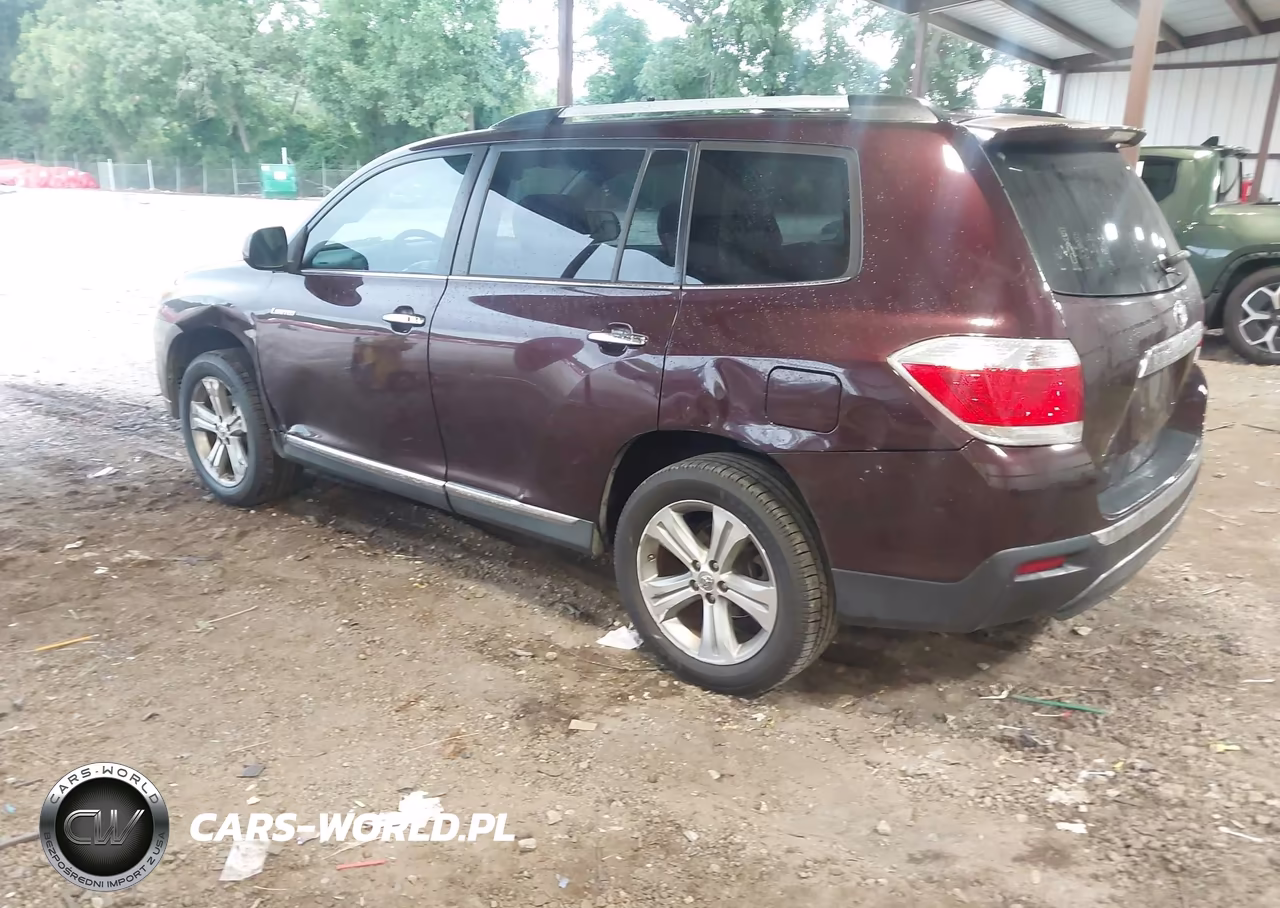 2011 Toyota Highlander Limited V6 VIN:5TDYK3EH3BS045950 - 3