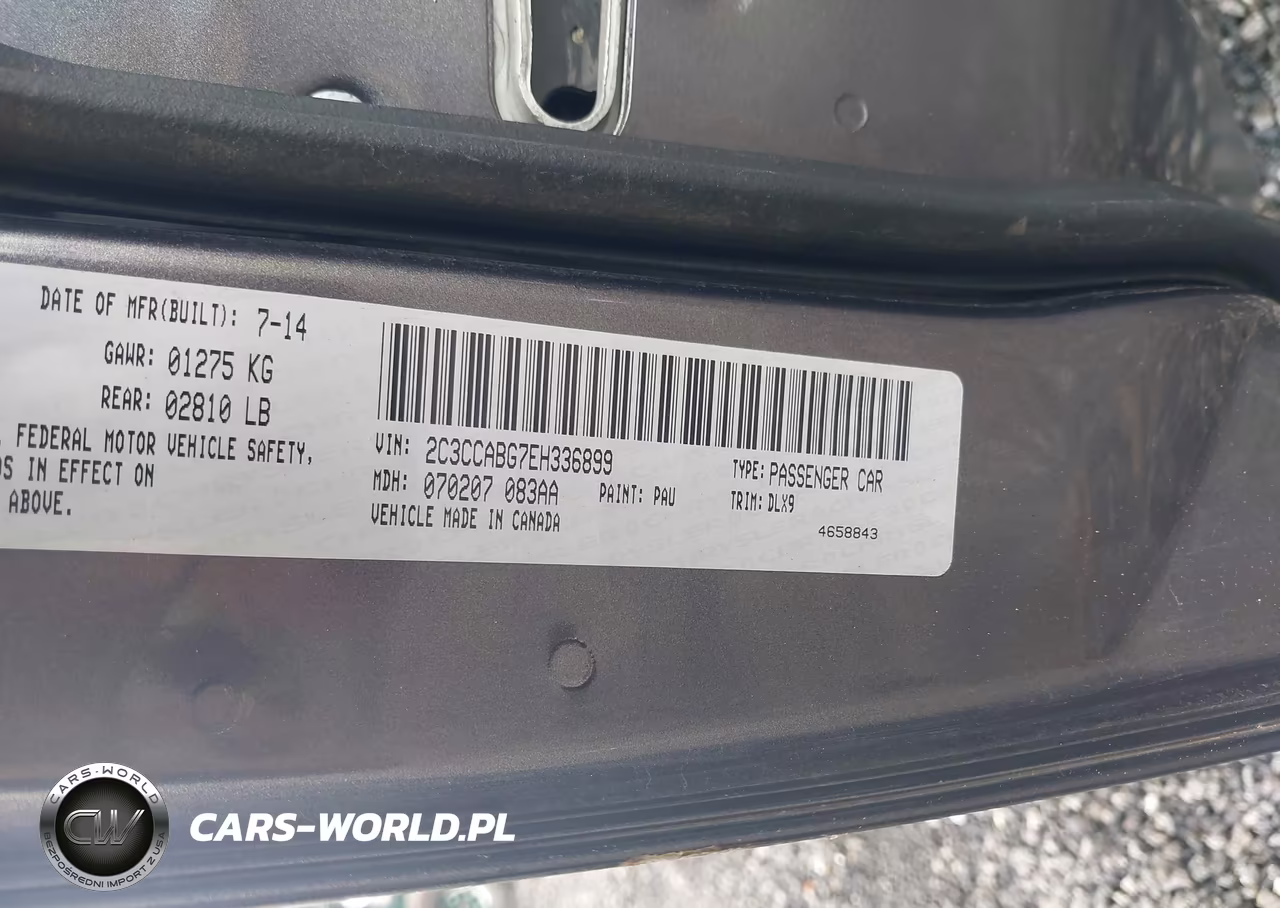 2014 Chrysler 300 300S VIN:2C3CCABG7EH336899 - 9