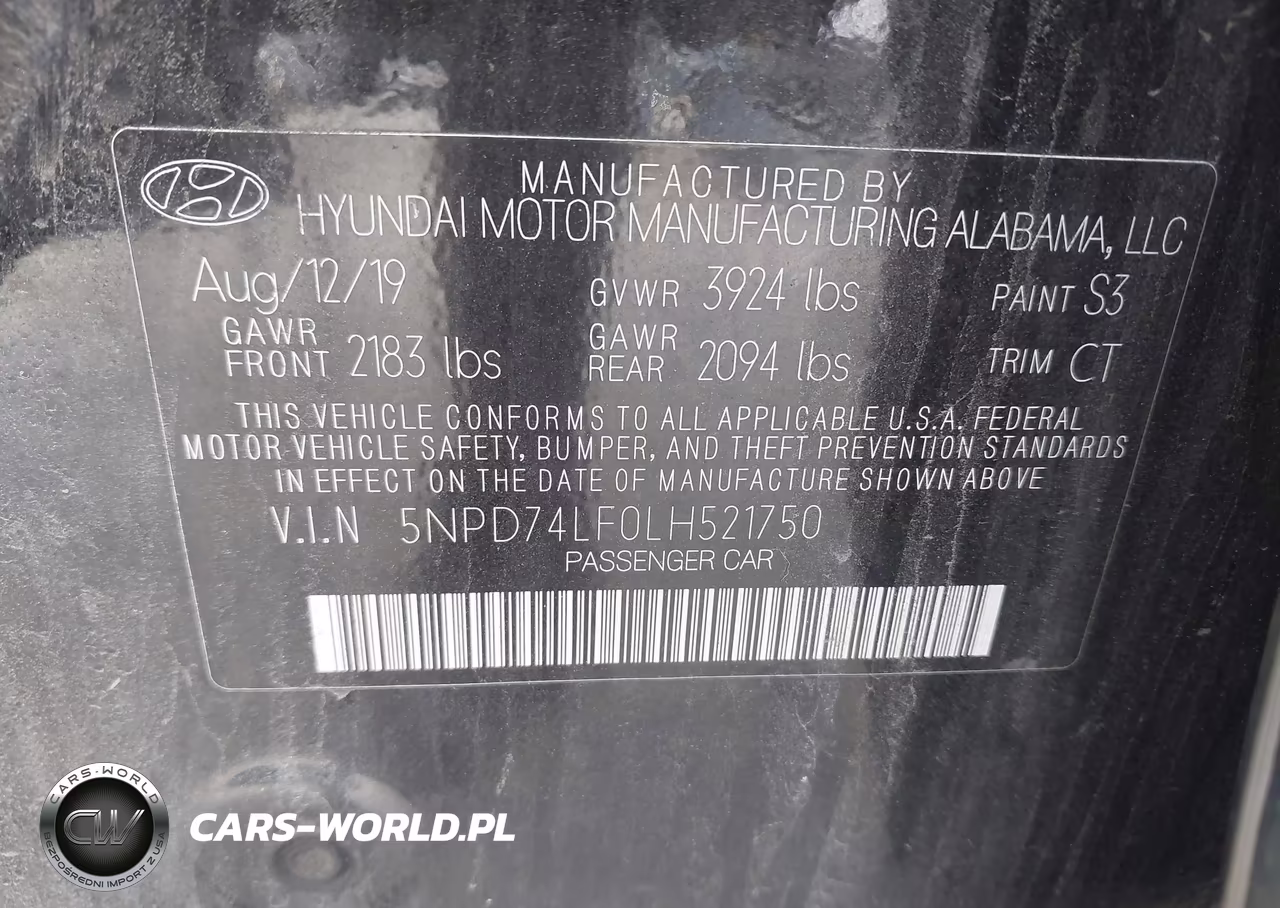 2020 Hyundai Elantra Se VIN:5NPD74LF0LH521750 - 9
