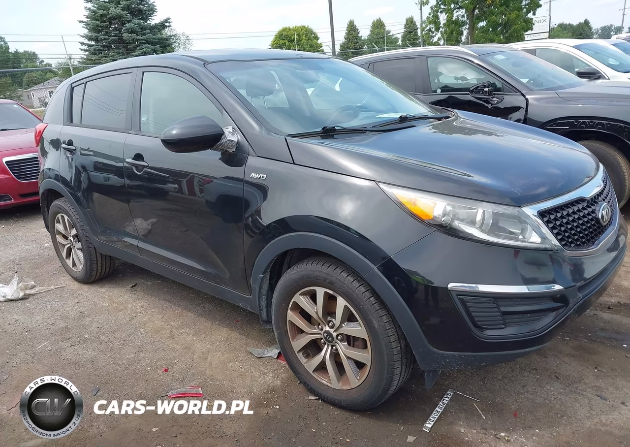 2015 Kia Sportage Lx VIN:KNDPBCAC8F7762589 - 1