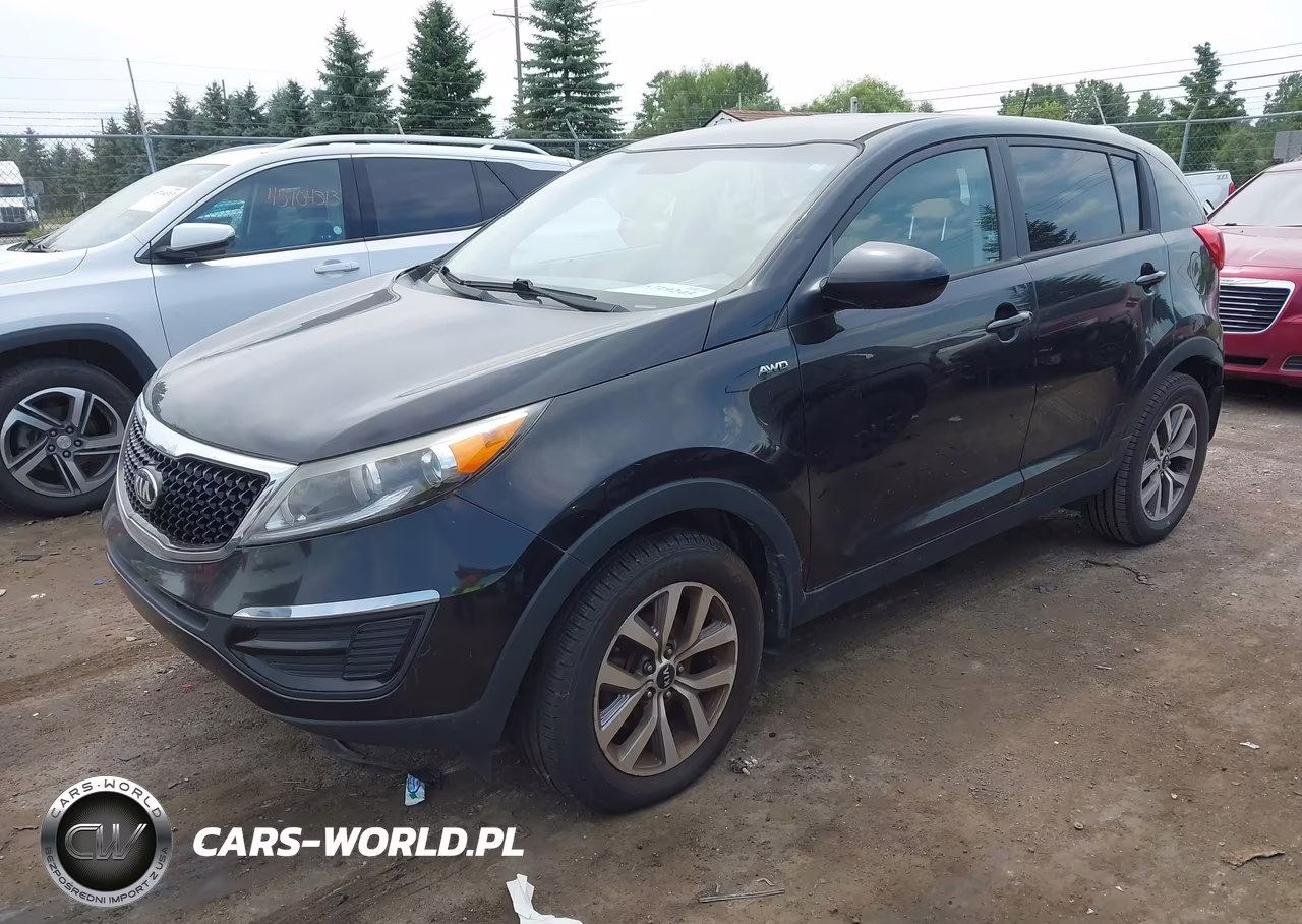 2015 Kia Sportage Lx VIN:KNDPBCAC8F7762589 - 2