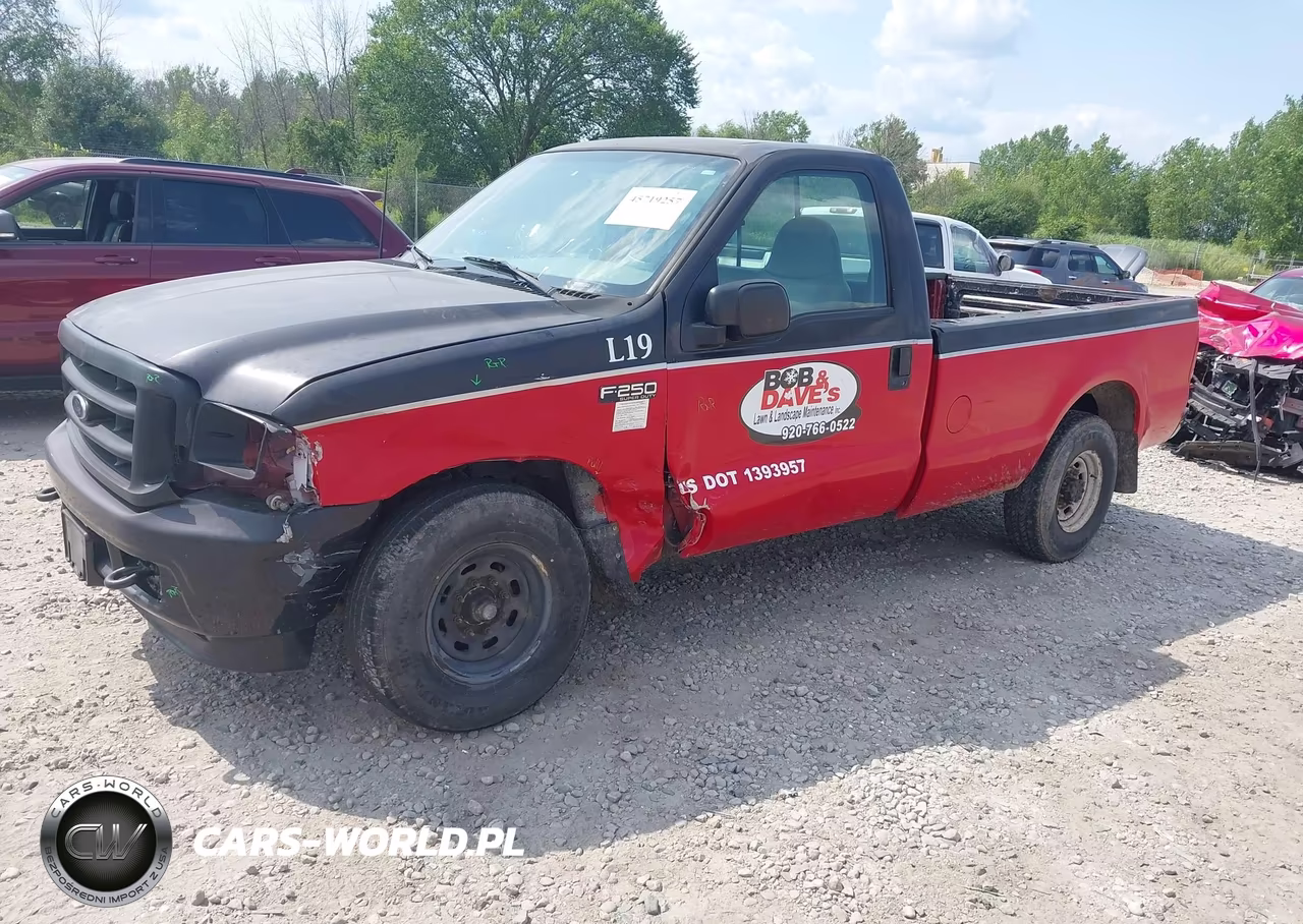 2001 Ford F-250 Xl-Xlt VIN:1FTNF20L01EC09429 - 2