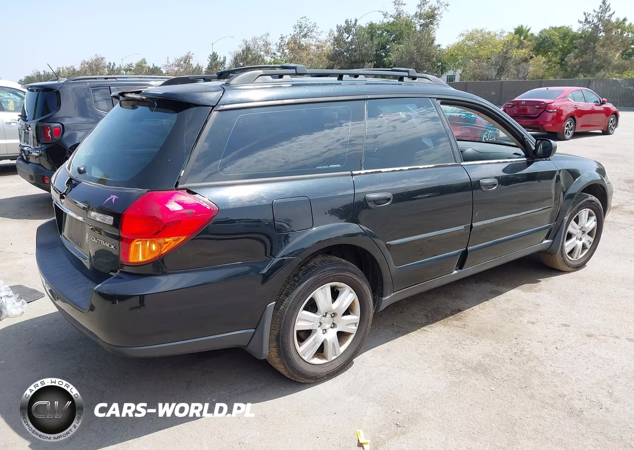 2005 Subaru Outback 2.5I VIN:4S4BP61C757352518 - 4