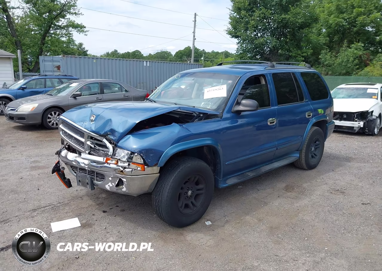 2002 Dodge Durango Slt Plus VIN:1B8HS58N32F146009 - 2