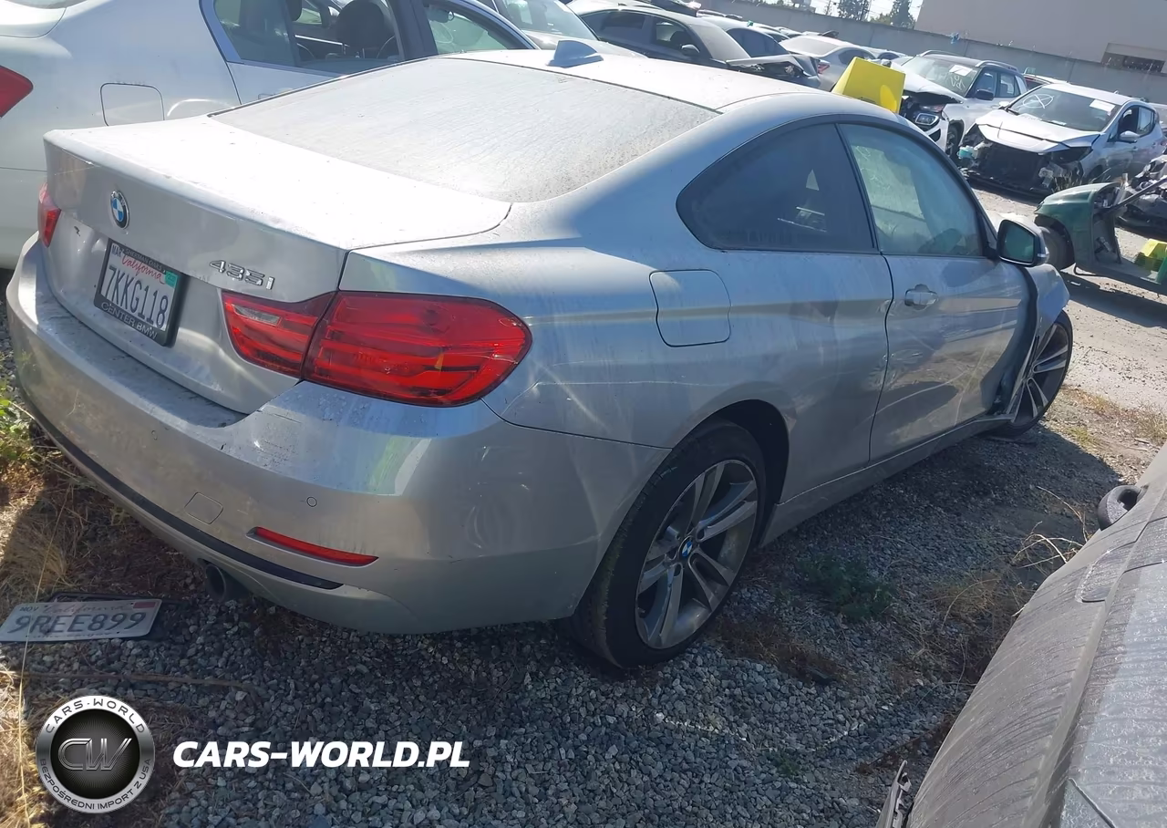 2015 BMW 435I VIN:WBA3R1C55FK193725 - 4