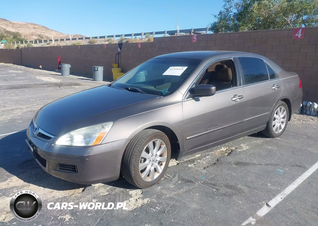 2007 Honda Accord 3.0 Ex VIN:1HGCM66577A068602 - 2