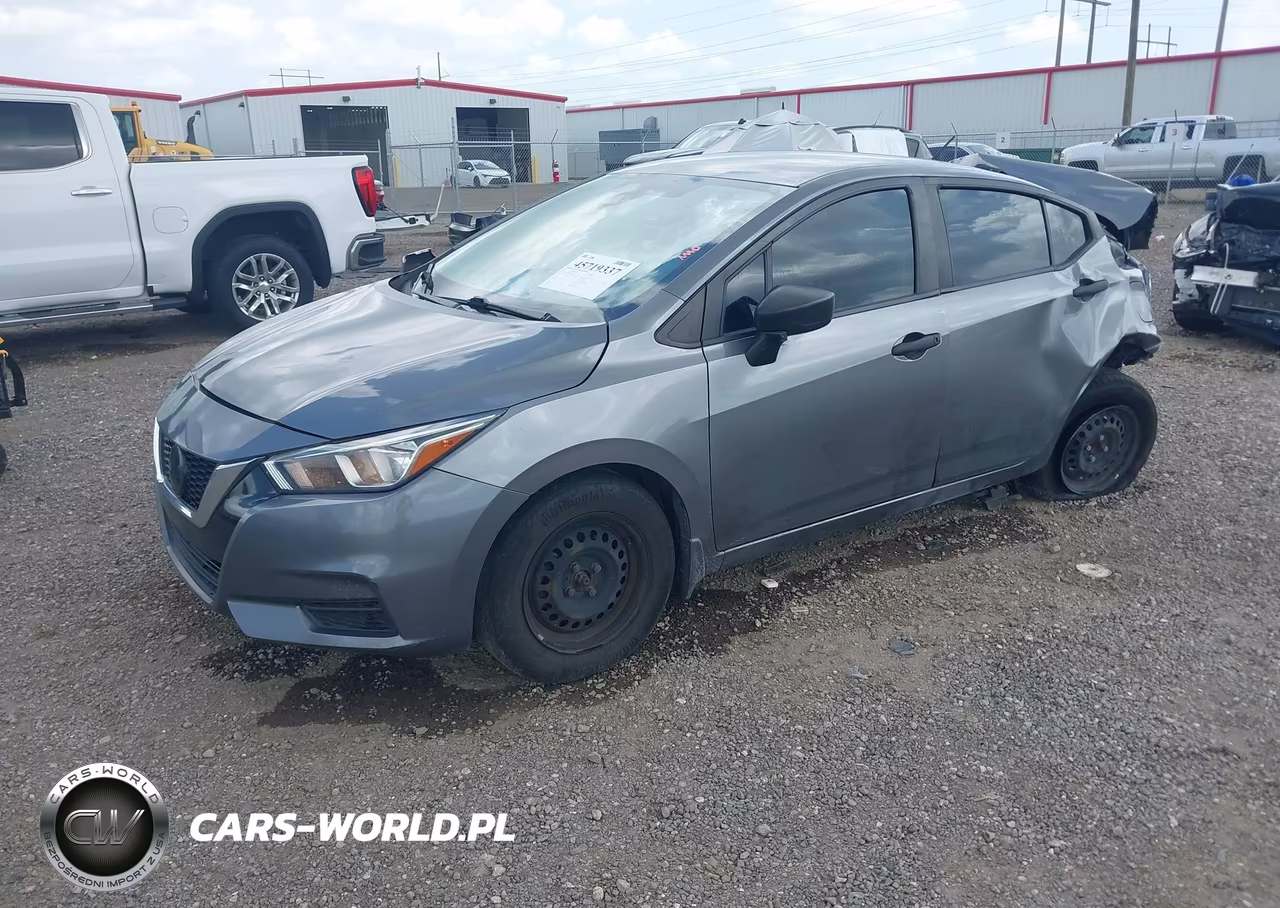 2021 Nissan Versa S Xtronic Cvt VIN:3N1CN8DV5ML920012 - 2